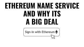 ETHEREUM NAME SERVICE EXPLAINED | WHY ENS IS A BIG DEAL | ENS NFTS