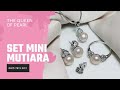 1 SET MINI MUTIARA LOMBOK, ASLI AIR TAWAR BERSERTIFIKAT, KADO ULTAH IMUT CANTIK MURAH UNTUK ISTRI