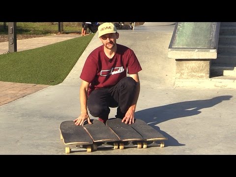 WHAT SIZE SKATEBOARD SHOULD YOU RIDE? (7.75, 8.0, 8.25, etc.) WHAT SIZE SKATEBOARD SHOULD YOU RIDE? (7.75, 8.0, 8.25, etc.)