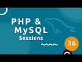 PHP Tutorial (& MySQL) #36 - Sessions