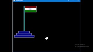 How to create Indian flag use in java||flag using notepad++ in java applet?