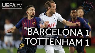 BARCELONA 1-1 TOTTENHAM #UCL HIGHLIGHTS