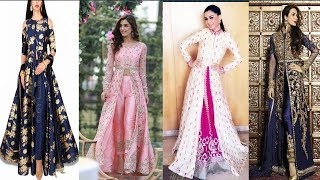 Front slit full length dress designs||awsome collection of dresses||latest dress designs