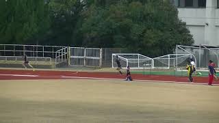 近江高校男子陸上競技部　冬期４００ｍ（金村、谷口、清水、山田）　2017.12.16