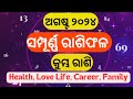 Kumbha Rashi August 2024 Rashifala Odia | Tarot Card Reading | Masika Odia Rashifala 2024