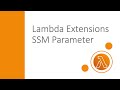 AWS Parameters and Secrets Lambda Extension - SSM Parameters