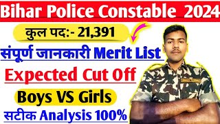 ✅Bihar Police 🚨 Physical Final ✅Merit List Cut Off | 👮Physical qualify safe score |✅ Result Date