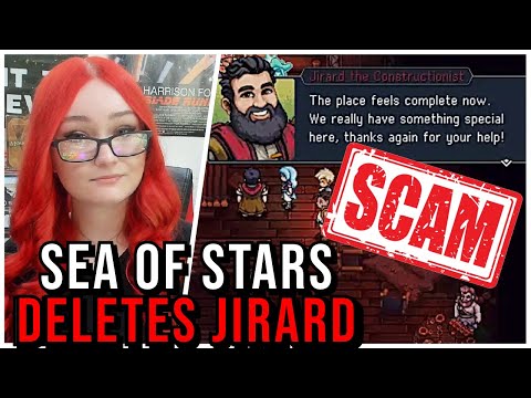 Jirard The Completionist Reference REMOVED From Sea Of Stars After Disgusting Charity Scam
