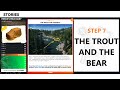 PIERCE'S WILD DIARY STEP 7/12 (THE TROUT AND THE BEAR)