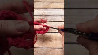 How to crochet the double treble crochet stitch (DTR) 🧶 #fiberflux