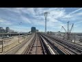 FULL TRAIN VISUAL | DLR: Stratford International - Woolwich Arsenal (114)