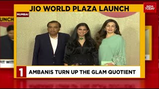 Nita And Isha Ambani Dazzle In Glamorous Outfits At Jio World Plaza Opening | Pics