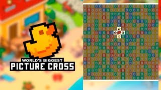 Game review World's Biggest Picture Cross. Fun Games for Android.