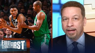 Celtics prove to be Giannis' kryptonite, bounce back to even series 1-1 | NBA | FIRST THINGS FIRST