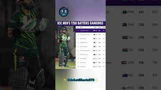 ICC T20 Ranking | ICC T20 Batsman Ranking 2023 #muhammadrizwan  #t20ranking #babarazam