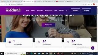 How To Complete An Online Banking With OlObank – Online Banking With DPS & Loan Php Script 2023