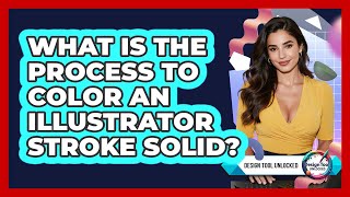 What Is The Process To Color An Illustrator Stroke Solid?