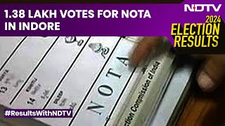 Indore Election News Live | With Over 1.38 Lakh Voters Choosing NOTA, It's Second To BJP In Indore