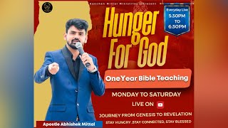 Hunger For God :-Day-289 || #apostleabhishekmittal