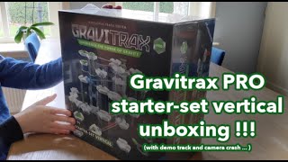 Gravitrax PRO starter set vertical unboxing