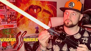 DARTH VADER Realistic Lightsaber Review - Vaders Sabers