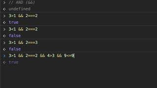 Full Stack Web Developer Course: 3_12 - JS Logical Operators