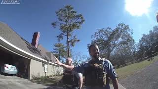 Police welfare check Grant Amato footage