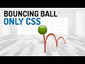 CSS Transition Animation - 3D Bouncing Ball with Only CSS3
