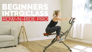 20 Minute Beginners Intro to Row-N-Ride PRO | Great For All Levels!