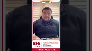 BNI Jaipur- Success Story- Naveen Agarwal