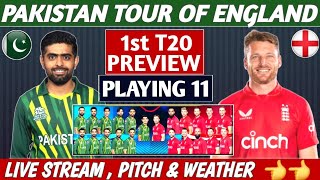 PAKISTAN vs ENGLAND 1ST T20 MATCH 2024 PREVIEW , PLAYING 11, PITCH & WEATHER  | PAK VS ENG LIVE