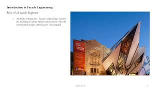 Facade Engineering Lesson 01 Introduction to Facade Engineering