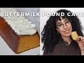 BEST BUTTERMILK POUND CAKE GLUTEN FREE | Professional Pastry Chef Makes