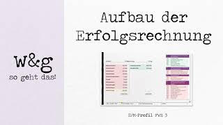 FWZ 3 Erfolgsrechnung - #1 Aufbau