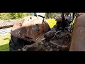 belarus mtz 52 restoration project part 1 removing old stuff and cleaning