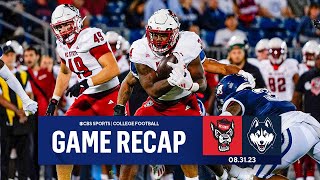 NC State TAKES DOWN UCONN In Season Opener I HIGHLIGHTS + RECAP I CBS Sports