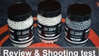 Specna Arms Heavy BBs [Review\u0026Shooting test]