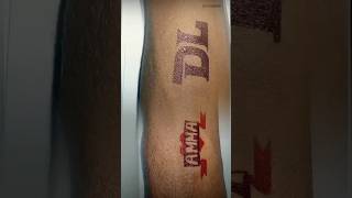 DL with Amma ❤️ tattoo #shorts #tattoo #trending #shortvideo #amma @art-scetch