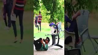 Chair pulling prank on Girl's Part 3 || By Aj Ahsan ||