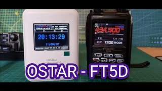 YAESU FT5D - OSTAR Hotspot MMDVM UV-IAJ