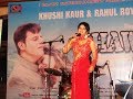 Grand Musical celebration with live-band of Khushi Kaur at Launch of Music video album “KHAWAB”