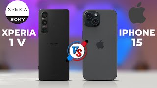 Xperia 1 V Vs iPhone 15