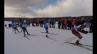 Чемпионат России 2018. Сыктывкар. Моменты спринта. Устюгов, Большунов.