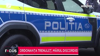 Ordonanța trenuleț scoate Poliția în stradă.