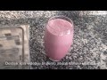 easy and delicious strawberry milkshake making in 1 minute how to make strawberry milkshakes