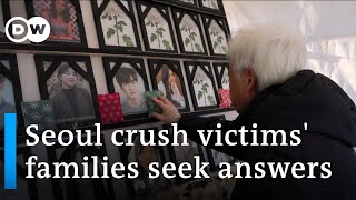 Families of Korea stampede victims angered by pace of investigation I DW News