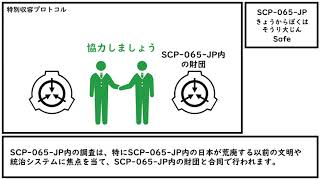 【ゆっくり紹介】SCP-065-JP【きょうからぼくはそうり大じん】