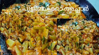 ഇലുമ്പൻ പുളി അച്ചാർ /Bilimbi Pickle/ചോറിനൊപ്പം ഇത് മാത്രം മതി/കൊതിയൂറും നാടൻ പുളിഞ്ചിക്കാ അച്ചാർ/😋😋