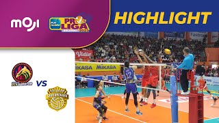Surabaya BIN Samator VS Jakarta Bhayangkara Presisi Highlight PLN Mobile Proliga 2023