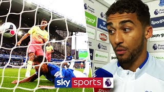 "I thought he was crossing it!" | Calvert-Lewin on 'poaching' Coleman's goal!